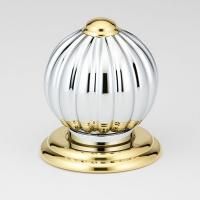 THG MANDARINE METAL Вентиль смесителя для раковины, цвет хром/золото THG MANDARINE METAL Вентиль смесителя для раковины, цвет хром/золото