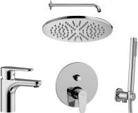 Набор смесителей Paffoni Green 5 в 1 (сет 8) (с внутренней частью)