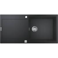 Мойка GROHE K500 с одной чашей, 1000 x 500 мм, черный гранит (31645AP0) Мойка GROHE K500 с одной чашей, 1000 x 500 мм, черный гранит (31645AP0)