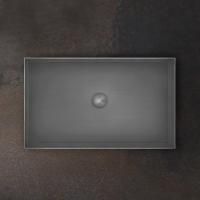 GESSI 316 Раковина 600x350 мм., для установки на столешницу, без перелива, нержавеющая сталь, цвет Steel Brushed GESSI 316 Раковина 600x350 мм., для установки на столешницу, без перелива, нержавеющая сталь, цвет Steel Brushed