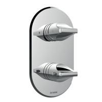 Смеситель для душа, Bossini, APICE, тип открывания воды-однорычажный, тип регулирования воды-термостатический картридж, монтаж-настенный встраиваемый, отверстия для монтажа-2, внутренняя часть-необходимо заказать, переключатель на 2-5 выходов, цвет-хром Смеситель для душа, Bossini, APICE, тип открывания воды-однорычажный, тип регулирования воды-термостатический картридж, монтаж-настенный встраиваемый, отверстия для монтажа-2, внутренняя часть-необходимо заказать, переключатель на 2-5 выходов, цвет-хром