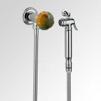 THG FLORE Гигиенический душ с запорным вентилем, шлангом 1250 мм. и держателем, цвет хром