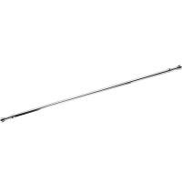 Карниз для ванной нержавеющая сталь 125-230см.