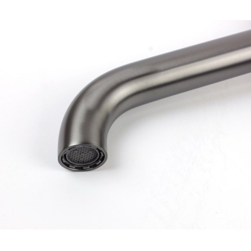 Смеситель для раковины Bronze de Luxe 9009GM-R, графит/красный