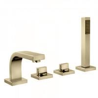 Bongio Domino Смеситель для ванны, цвет матированный никель