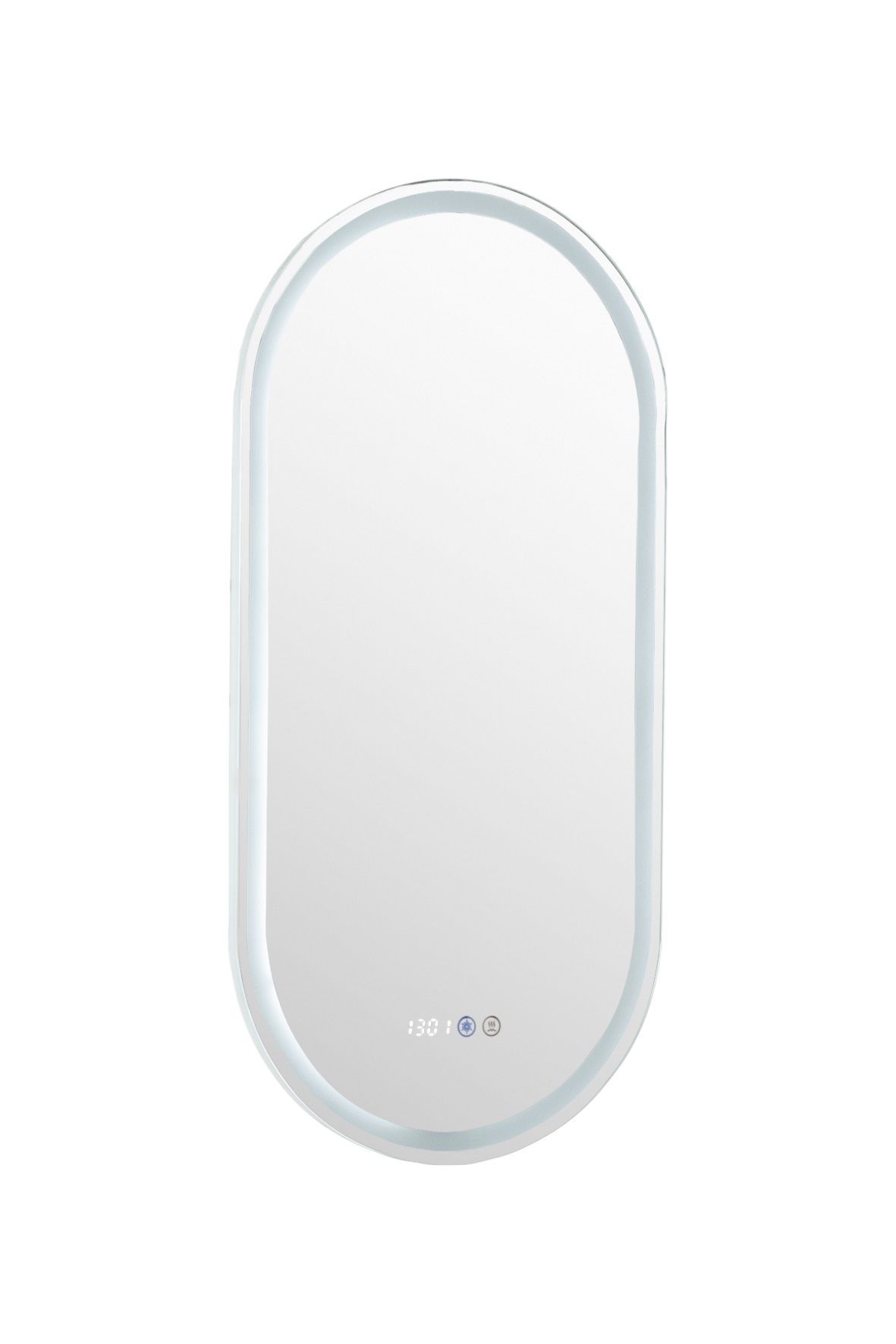 Зеркало Aquanet Монте 45 белый матовый Зеркало Aquanet Монте 45 белый матовый