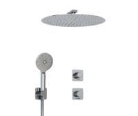 A4651.293.090.117.271.087.127  Встраиваемый комплект для душа с верхней душевой насадкой и лейкой