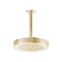 GESSI INCISO Потолочная душевая головка шарнирная на 1/2",Ø218 мм, цвет: золото
