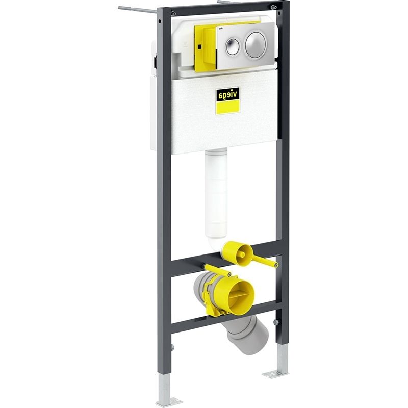 Комплект унитаза AM.PM Spirit FlashClean C701700WH+C707857WH с инсталляцией Viega Prevista Dry 792855 с сиденьем Микролифт и клавишей смыва Хром Комплект унитаза AM.PM Spirit FlashClean C701700WH+C707857WH с инсталляцией Viega Prevista Dry 792855 с сиденьем Микролифт и клавишей смыва Хром