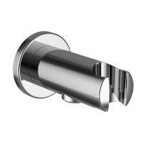 Шланговое подсоединение, Laufen, Twin, держатель-в комплекте, стандарт подвода воды-1/2", цвет-хром