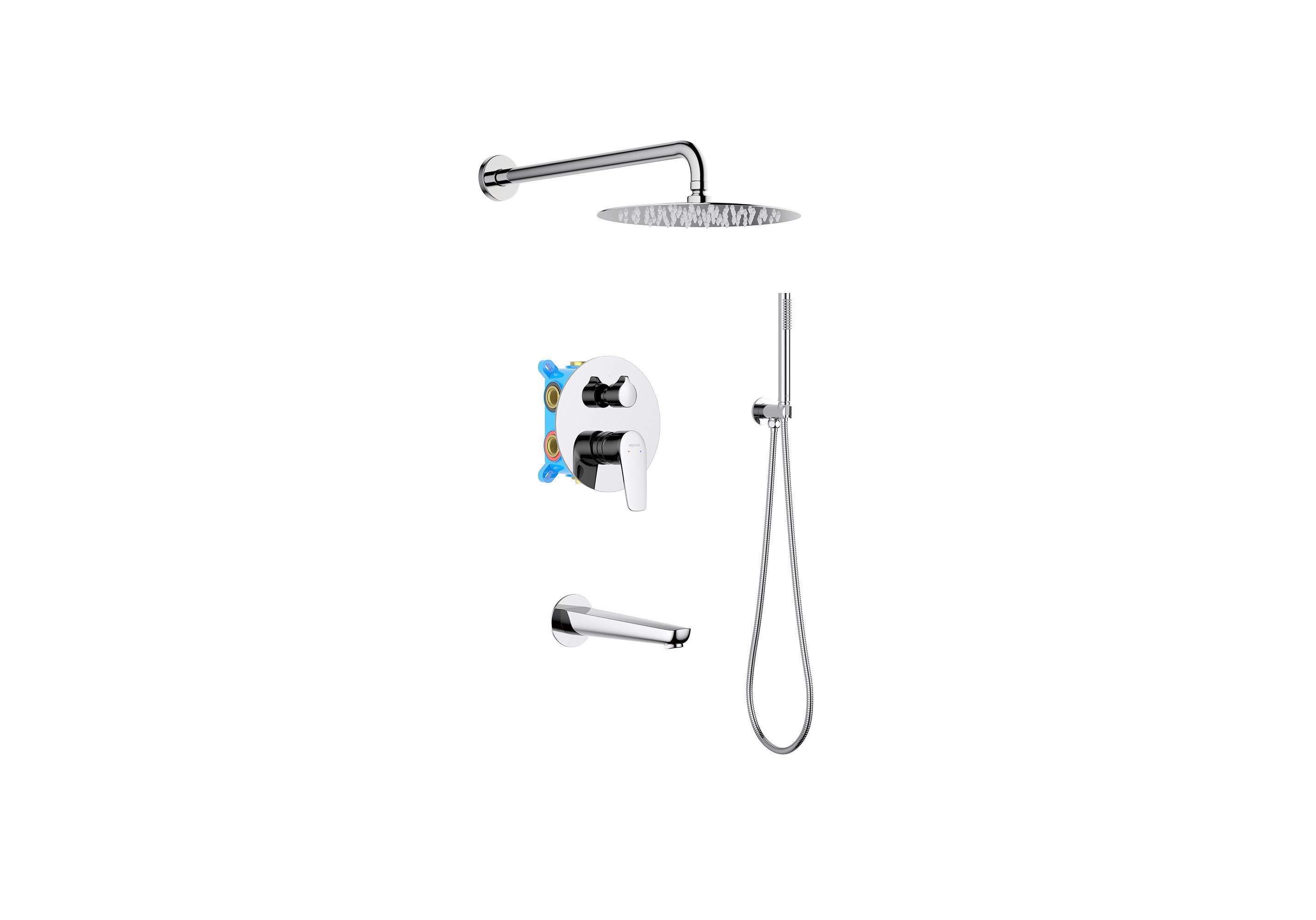 Set 4 в 1 душевой комплект AQUATEK AQ1173CR БЕТТА Set 4 в 1 душевой комплект AQUATEK AQ1173CR БЕТТА