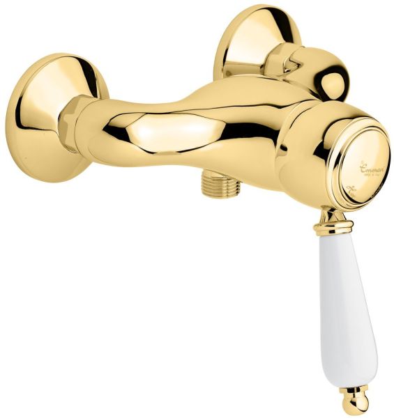 Emmevi Laguna, однорычажный смеситель для душа, без набора для душа, цвет золото