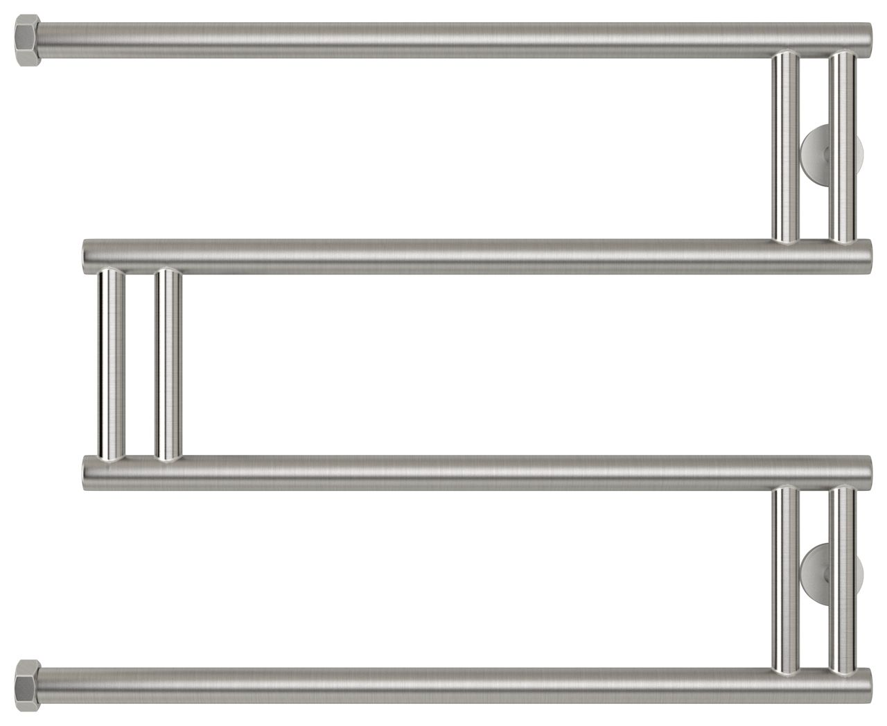 Полотенцесушитель водяной High-Tech model "M+" 500х650 (Сатин) Полотенцесушитель водяной High-Tech model "M+" 500х650 (Сатин)