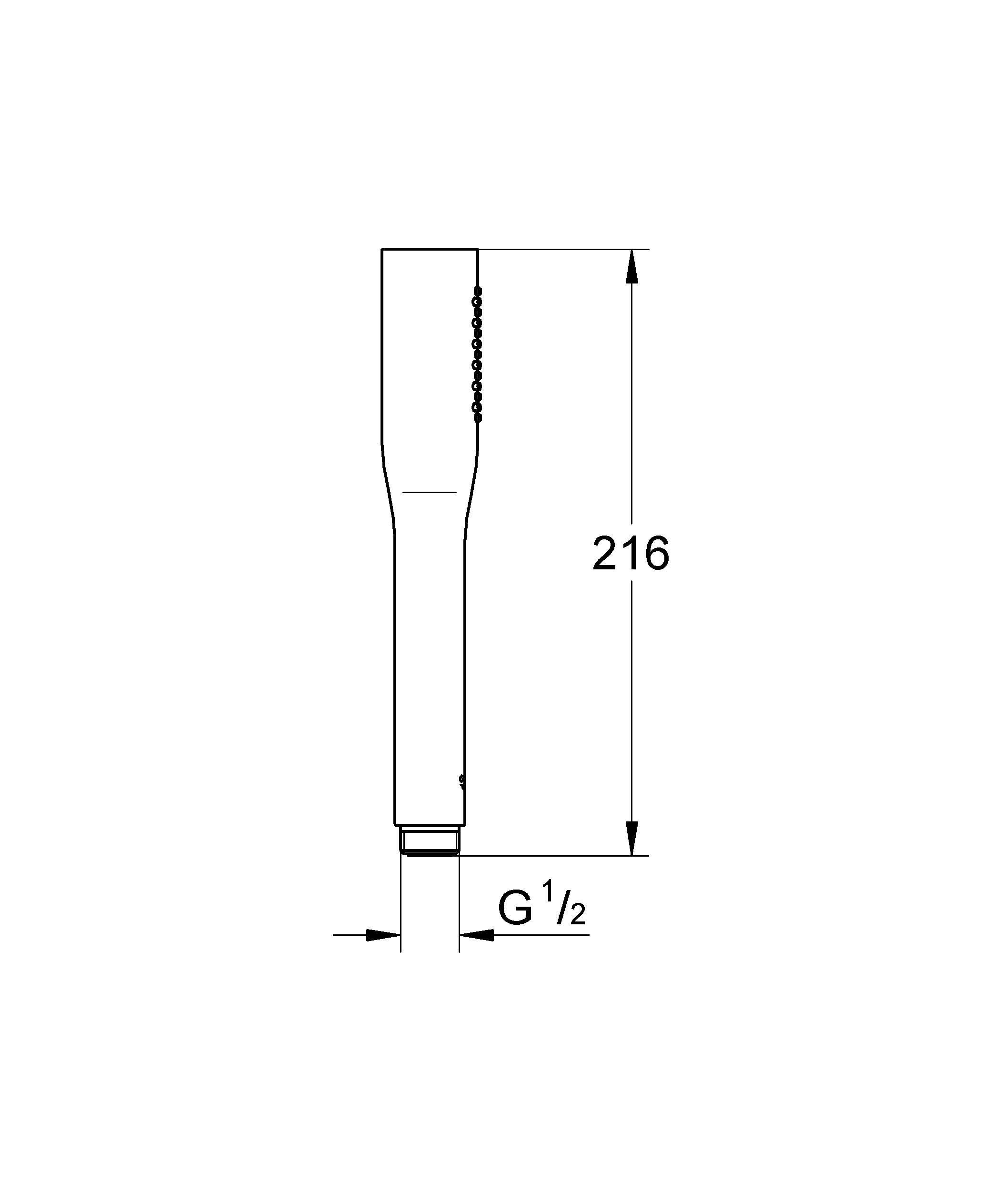 Ручной душ GROHE Vitalio Get, (1 режим), хром (27458000) Ручной душ GROHE Vitalio Get, (1 режим), хром (27458000)