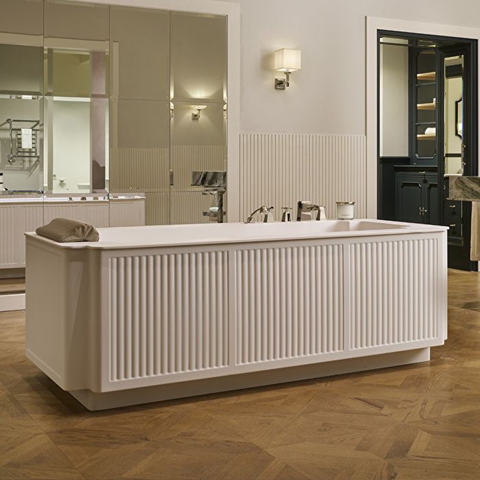 Devon The Thirties Ванна 1915х940см, WHITE TEC Plus, объем 374л, вес 223кг, сифон + крышка слива white tec в комплекте, цвет белый матовый