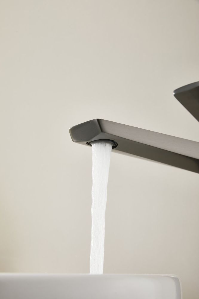 Смеситель для раковины HAIBA оружейная сталь (HB11726-3), артикул HB11726-3