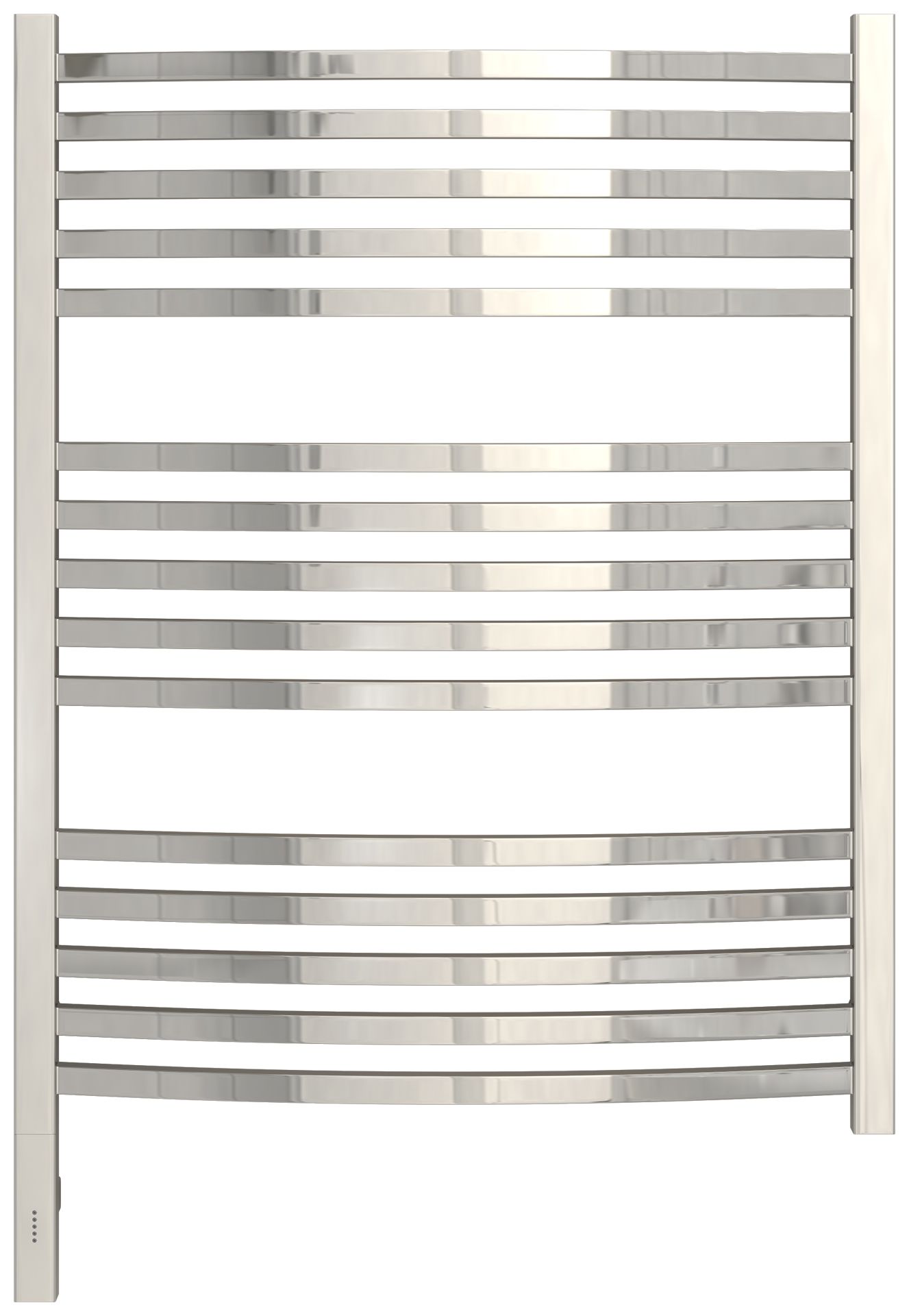Полотенцесушитель, Сунержа, Аркус 3.0, электрический, ширина, мм-630, глубина, мм-115, высота, мм-920, межосевое расстояние-600, подключение-нижнее слева, электрокомплект-МЭМ, мощность, Вт-300, материал-нержавеющая сталь, цвет-без покрытия