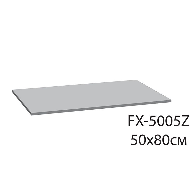 Коврик для ванной комнаты FIXSEN VISA FX-5005Z, серо-бирюзовый, артикул FX-5005Z