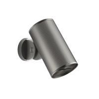 GESSI 316 RIGATO Верхний душ Ø79 мм., с настенным креплением, водопад, цвет Steel Brushed
