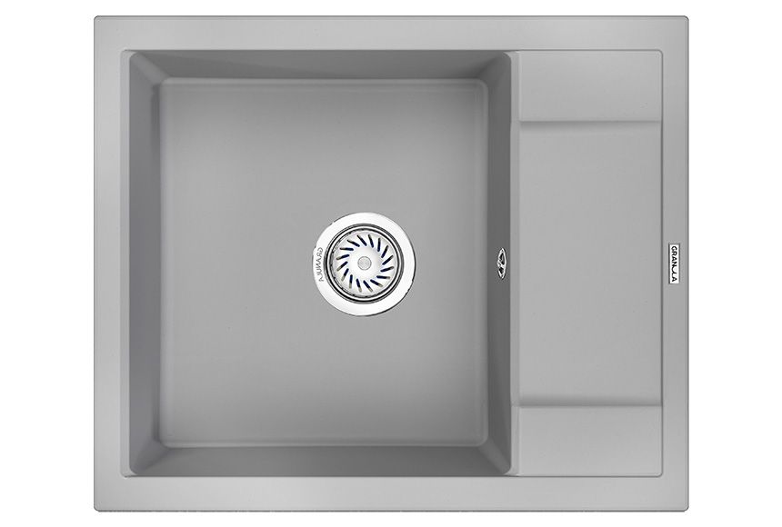 Кухонная мойка Granula 6002, АЛЮМИНИУМ, артикул 6002, АЛЮМИНИУМ