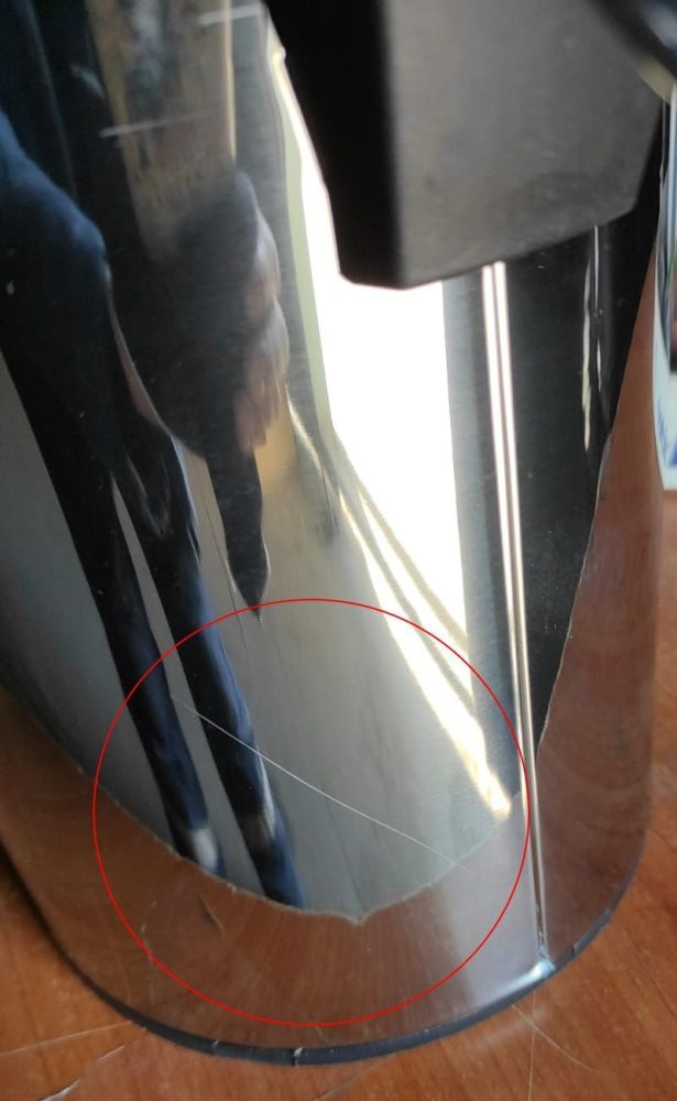 Stil Haus, круглый контейнер для мусора с педалью - 3 литра/1, цвет полированная сталь