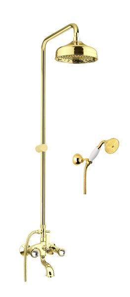 Душевая система Fiore VENERE SKY (SWAROVSKI®) 13OO0615, золото