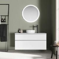 BURGBAD LIN20 Зеркало Ø750х25 мм., LED подсветка 5700K, выключатель, подогрев BURGBAD LIN20 Зеркало Ø750х25 мм., LED подсветка 5700K, выключатель, подогрев