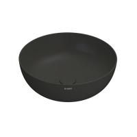 GLOBO T-Edge Раковина-чаша на столешницу d45, H 16 см, без отв под смеситель, цвет smoke