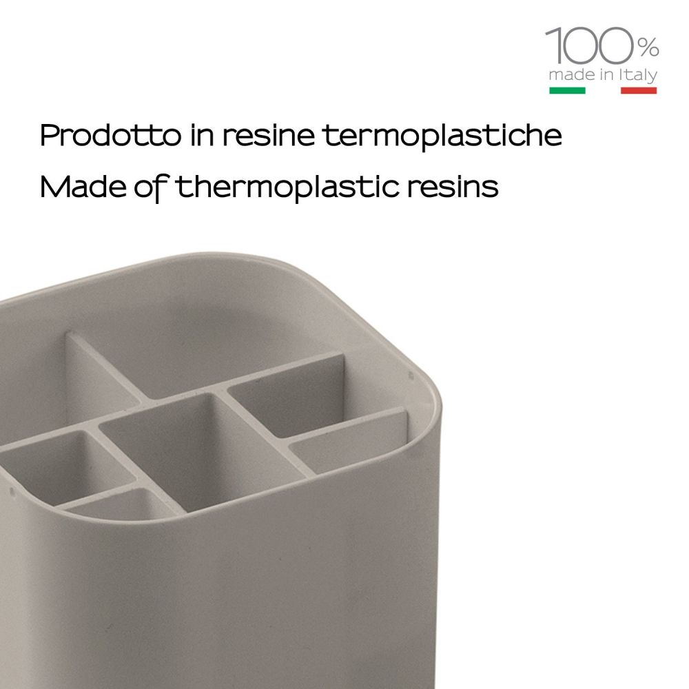 Gedy Seventy, органайзер для зубных щеток, цвет бежевый (без упаковки), артикул 6300(66)