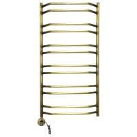 Электрический полотенцесушитель Domoterm Лаура П12 500*985 АБР E L Античная бронза