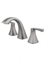 Смеситель для раковины на 3 отверстия WONZON & WOGHAND FLEX, Темный графит (WW-88083095-BGM)