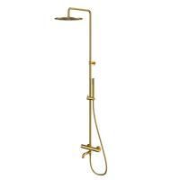 Термостатическая система для ванны наружного монтажа WHITECROSS Y Y1234GLB (брашированное золото)