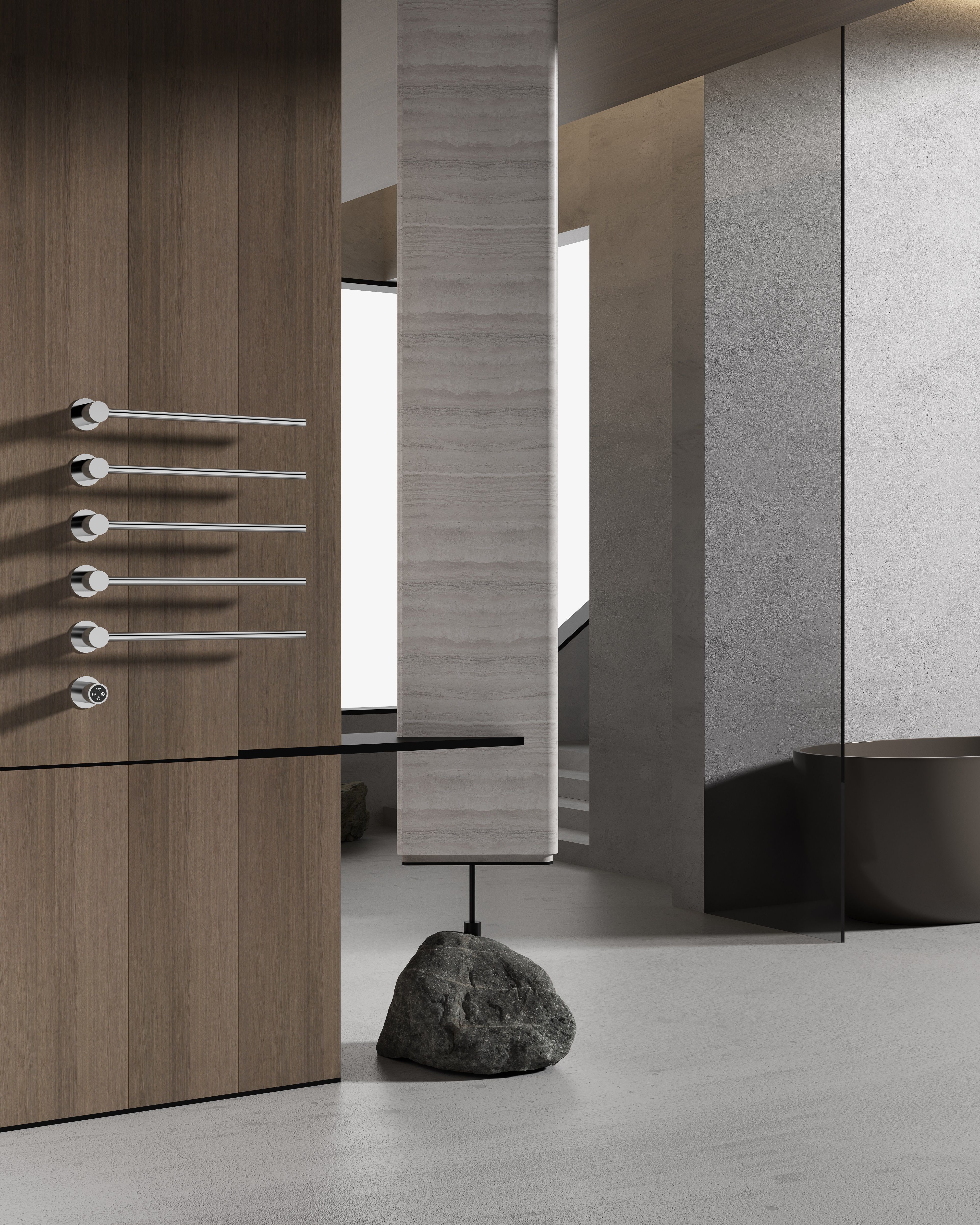 Полотенцесушитель электрический встраиваемый WONZON & WOGHAND HAMBURG, Брашированный никель (WW-AL315-BR) Полотенцесушитель электрический встраиваемый WONZON & WOGHAND HAMBURG, Брашированный никель (WW-AL315-BR)