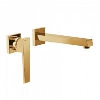 Bongio Stelth Смеситель для раковины наружняя часть, излив 160 мм, цвет золото