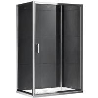 Душевой уголок Gemy S30191E-A100 130х100 профиль Хром стекло прозрачное Душевой уголок Gemy S30191E-A100 130х100 профиль Хром стекло прозрачное