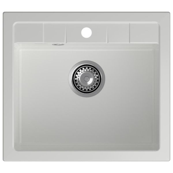 Кухонная мойка GranFest QUADRO 561, иней