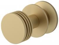 Крючок, Сунержа, КАНЬОН, одинарный, ширина, мм-34, глубина, мм-49, высота, мм-34, тип установки-между перемычками полотенцесушителя, для водяных и электрических моделей, материал-нержавеющая сталь, крепления в комплекте, цвет-шампань матовый