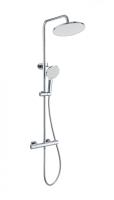Душевая система с термостатом WONZON & WOGHAND INN 1, Хром (WW-B3013-T1-CR)