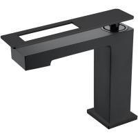 Смеситель Q для умыв. низ. BlackBlack_Комплект