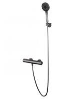 Смеситель для душа с термостатом WONZON & WOGHAND INN 2, Темный графит (WW-A2006-A-BGG)