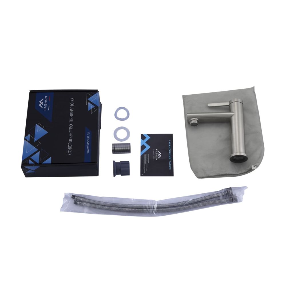 Смеситель для раковины FASHUN A51130, сатин, артикул A51130