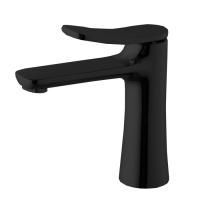 Fima Carlo Frattini Flo Смеситель на раковину, на 1 отв., с донным клапаном, цвет: чёрный матовый Fima Carlo Frattini Flo Смеситель на раковину, на 1 отв., с донным клапаном, цвет: чёрный матовый