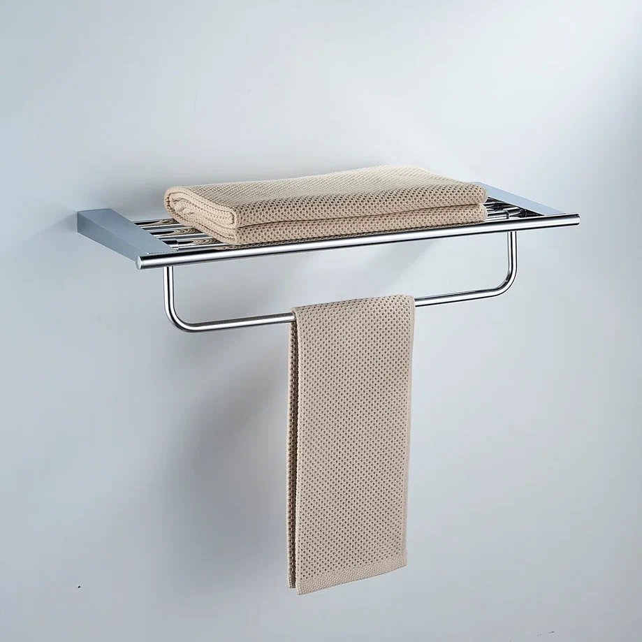 Полка для полотенец Shevanik SG5708, хром