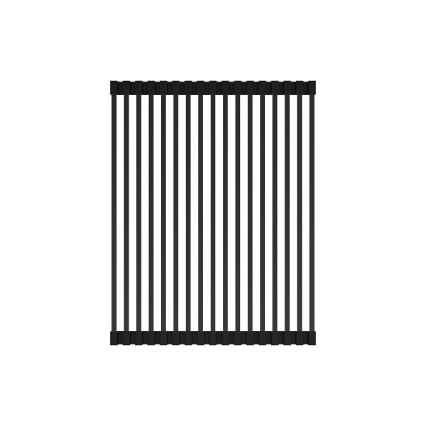 Ролл-матт универсальный Lemark для моек с глубиной чаши до 420 мм цвет: чёрный матовый (9952170)