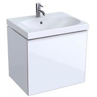 Тумба под раковину Geberit (Keramag) Acanto 60 подвесная Белое стекло