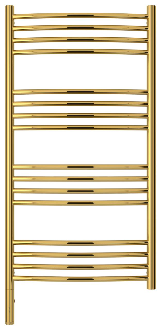 Полотенцесушитель электрический "БОГЕМА 3.0" 1000х500 / МЭМ левый (Золото)