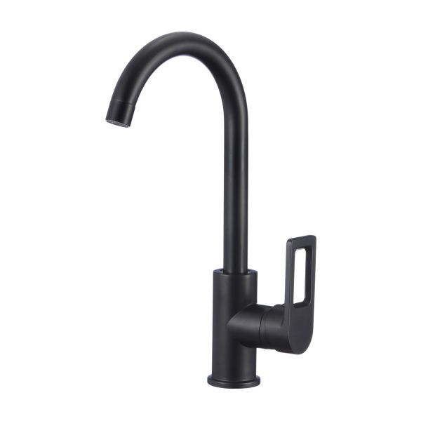 Смеситель для кухни D-Lin D155308-A, черный