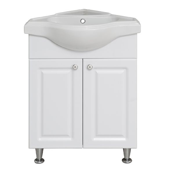 Тумба Runo Классик 65 угловая под умывальник УТ000003756 (Классик 65) (УТ000004162)