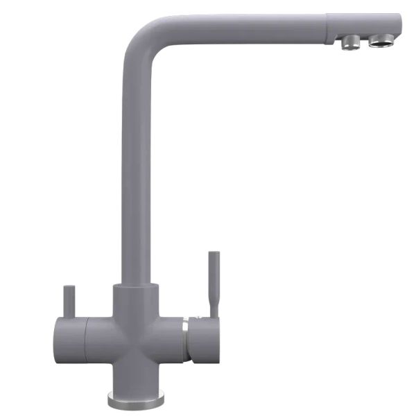 Смеситель для кухни Ulgran UQ-016-05, бетон