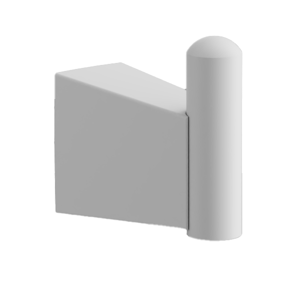 Крючок для ванной комнаты BELZ B91505-1, белый